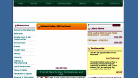 What Callmohawkvalleyhome.org website looked like in 2018 (6 years ago)