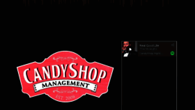 What Candyshopmanagement.com website looked like in 2018 (6 years ago)