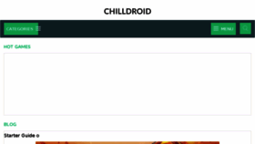 What Chilldroid.com website looked like in 2018 (6 years ago)