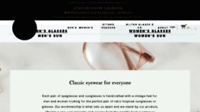 What Classicspecs.com website looked like in 2018 (6 years ago)