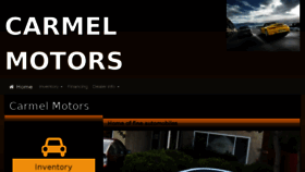 What Carmelmotors.com website looked like in 2018 (6 years ago)