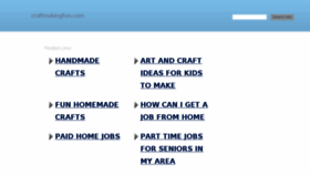 What Craftmakingfun.com website looked like in 2018 (6 years ago)