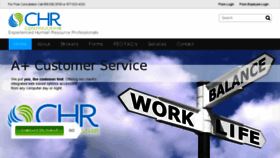 What Continuumhr.com website looked like in 2018 (6 years ago)