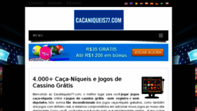 What Cacaniqueis77.com website looked like in 2018 (6 years ago)