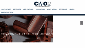 What Cmogroup.it website looked like in 2018 (6 years ago)