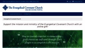 What Covchurchgiving.com website looked like in 2018 (6 years ago)
