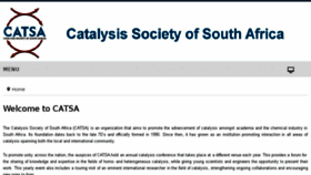 What Catsa.org.za website looked like in 2018 (6 years ago)