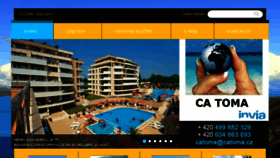What Catoma.cz website looked like in 2018 (6 years ago)