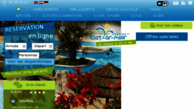What Camping-fouesnant.com website looked like in 2018 (6 years ago)