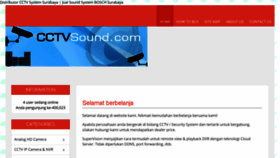 What Cctvsound.com website looked like in 2018 (6 years ago)