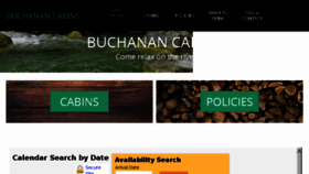 What Concancabins.com website looked like in 2018 (6 years ago)