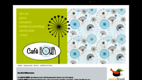 What Cafe-flower.de website looked like in 2018 (6 years ago)
