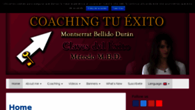 What Coachingtuexito.com website looked like in 2018 (6 years ago)