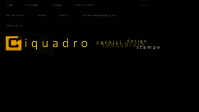 What Ciquadrocornici.it website looked like in 2018 (6 years ago)