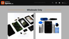 What Cellphonespares.com website looked like in 2018 (6 years ago)