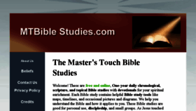 What Chronologicalbiblestudies.com website looked like in 2018 (6 years ago)