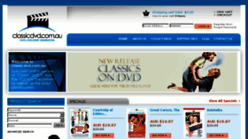 What Classicdvd.com.au website looked like in 2018 (6 years ago)