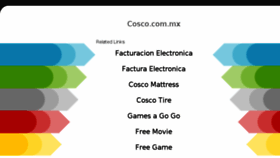 What Cosco.com.mx website looked like in 2018 (6 years ago)