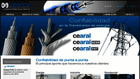 What Cearca.com website looked like in 2018 (6 years ago)