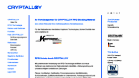 What Cryptalloy.net website looked like in 2018 (6 years ago)