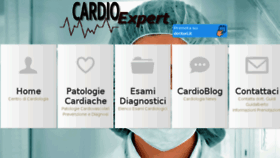 What Cardioexpert.it website looked like in 2018 (6 years ago)