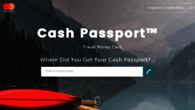 What Cashpassport.nl website looked like in 2018 (6 years ago)