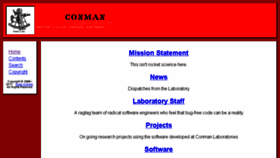 What Conman.org website looked like in 2018 (6 years ago)