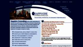 What Consultsapphire.com website looked like in 2018 (6 years ago)