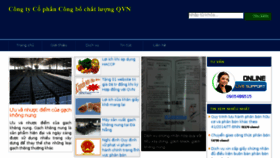 What Congbochatluong.org website looked like in 2018 (6 years ago)