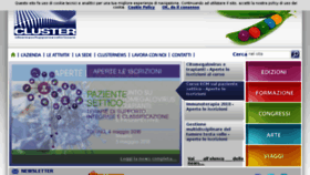 What Clustersrl.it website looked like in 2018 (6 years ago)