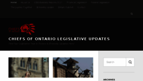 What Chiefsofontario.wordpress.com website looked like in 2018 (6 years ago)