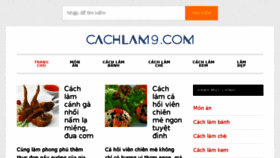 What Cachlam9.com website looked like in 2018 (6 years ago)