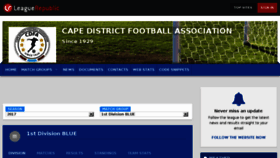 What Cdfa.leaguerepublic.com website looked like in 2018 (6 years ago)