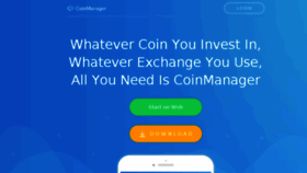 What Coinalarm.io website looked like in 2018 (6 years ago)