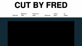 What Cutbyfred.com website looked like in 2018 (6 years ago)