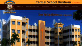 What Carmelburdwan.com website looked like in 2018 (6 years ago)