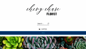 What Chevychaseflorist.com website looked like in 2018 (6 years ago)