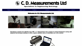 What Cdmeasurements.co.uk website looked like in 2018 (6 years ago)