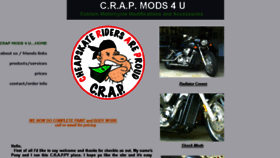 What Crapmods4u.com website looked like in 2018 (6 years ago)