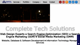 What Capitoltechsolutions.com website looked like in 2018 (6 years ago)