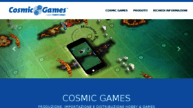 What Cosmicgames.it website looked like in 2018 (6 years ago)