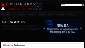 What Civilianarmstraining.com website looked like in 2018 (6 years ago)