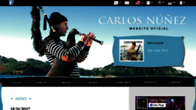 What Carlos-nunez.com website looked like in 2018 (6 years ago)
