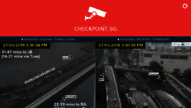 What Checkpoint.sg website looked like in 2018 (6 years ago)