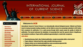 What Currentsciencejournal.info website looked like in 2018 (6 years ago)