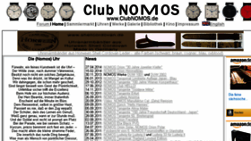What Clubnomos.de website looked like in 2018 (6 years ago)