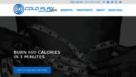 What Coldplaycryo.com website looked like in 2018 (6 years ago)