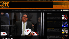 What Collegehockeynews.com website looked like in 2018 (6 years ago)