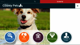 What Countypets.com website looked like in 2018 (6 years ago)