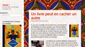 What Cafaitgenre.org website looked like in 2018 (7 years ago)